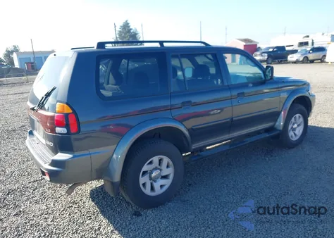 2002 Mitsubishi Montero Sport Xls z USA, uszkodzony, nr VIN JA4MT31R22P005227
